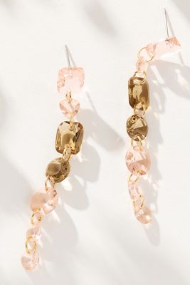 Crystal Stone Drop Earrings