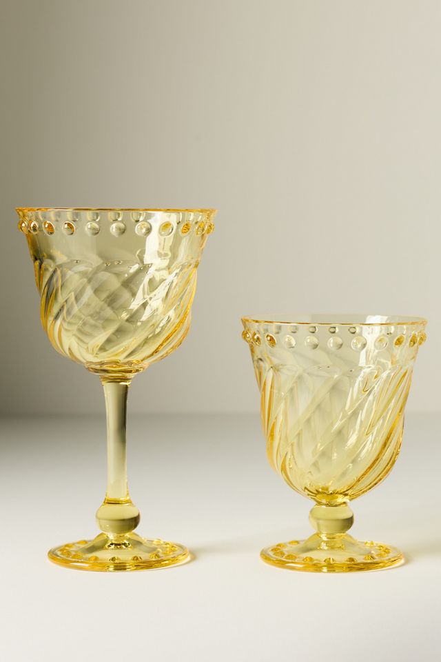 Esther Acrylic Goblets, Set of 4 #4