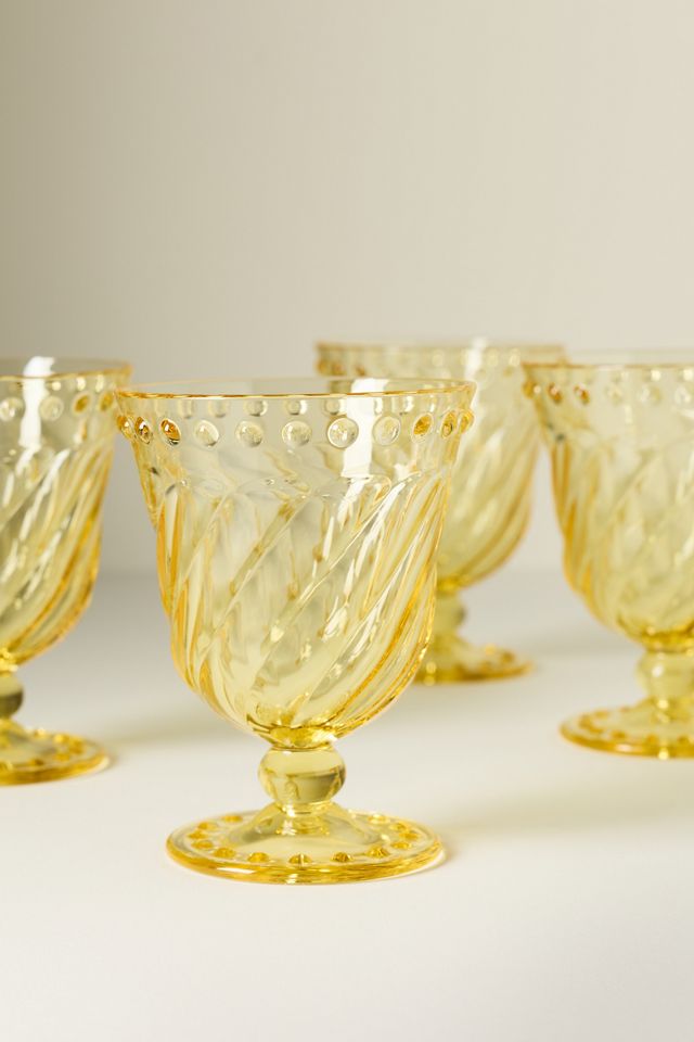 Esther Acrylic Goblets, Set of 4 #1