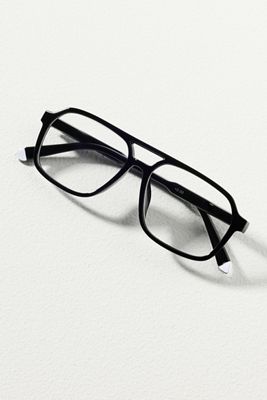 Elite Eyewear Flat-Top Aviator Blue Light Readers