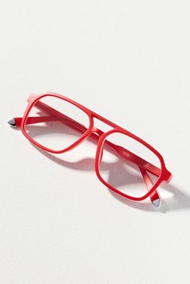 Elite Eyewear Flat-Top Aviator Blue Light Readers