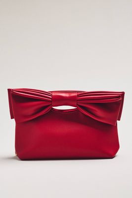 Cutout Handle Bow Clutch