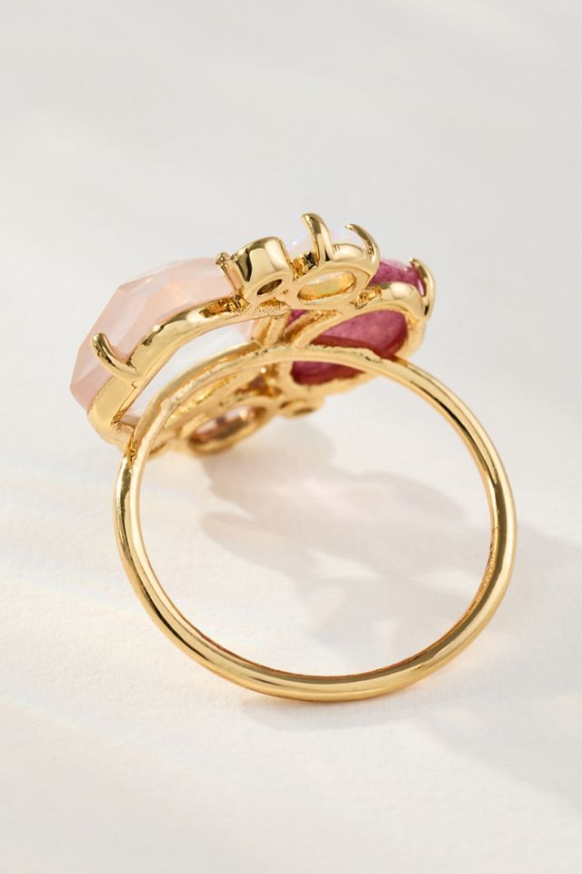 Glam Multi Stone Ring #2