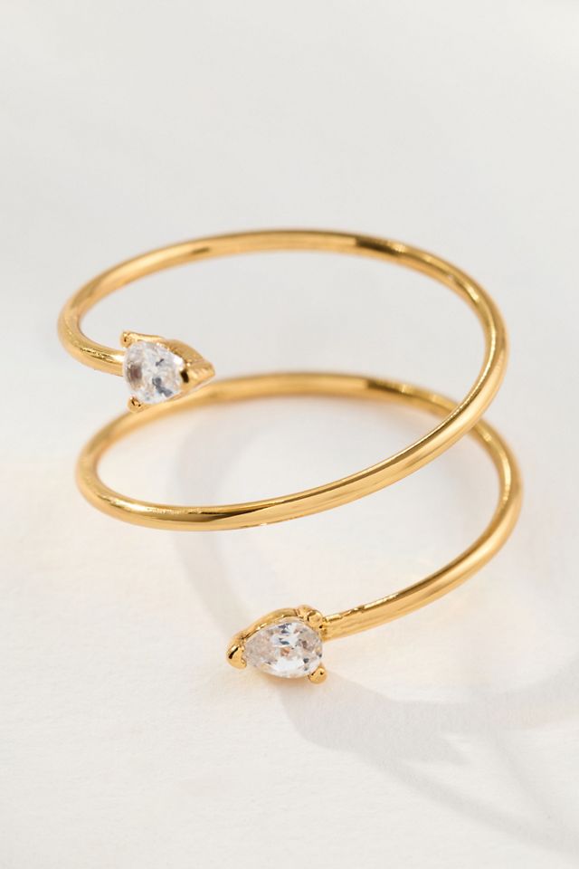 Crystal Wrap Ring #1