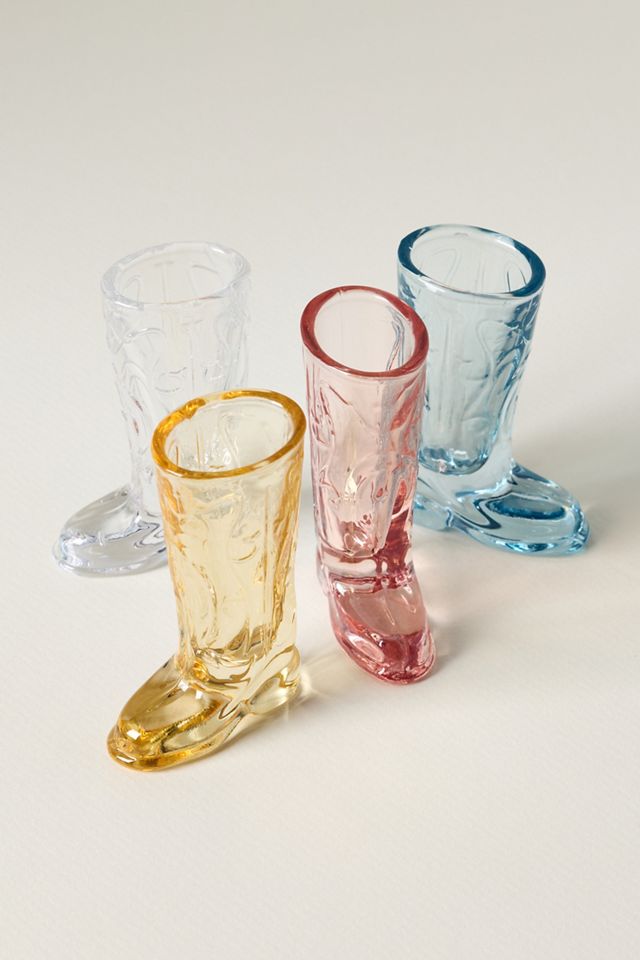 Cowboy Boot Shot Glasses, Set of 4 #1
