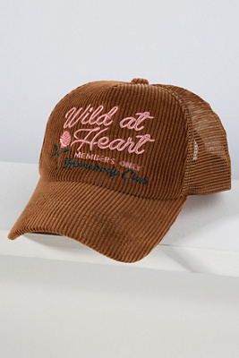 Worn/west Coastal Trucker Hat In Brown