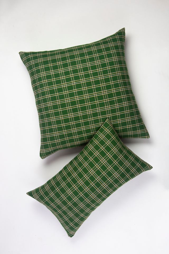 Archive New York Chiapas Plaid Pillows #3