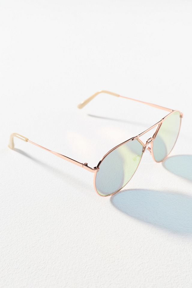 Purple Aviator Sunglasses #1