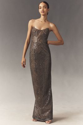 Helsi Natasha Strapless Maxi Gown