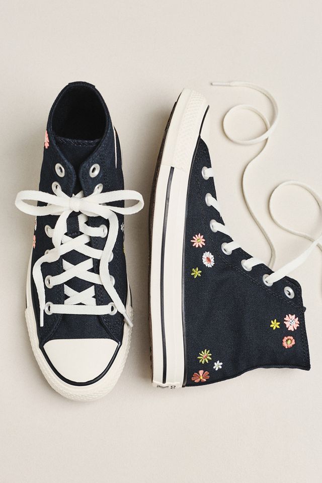 Converse Chuck Taylor High-Top Embroidered Sneakers #1
