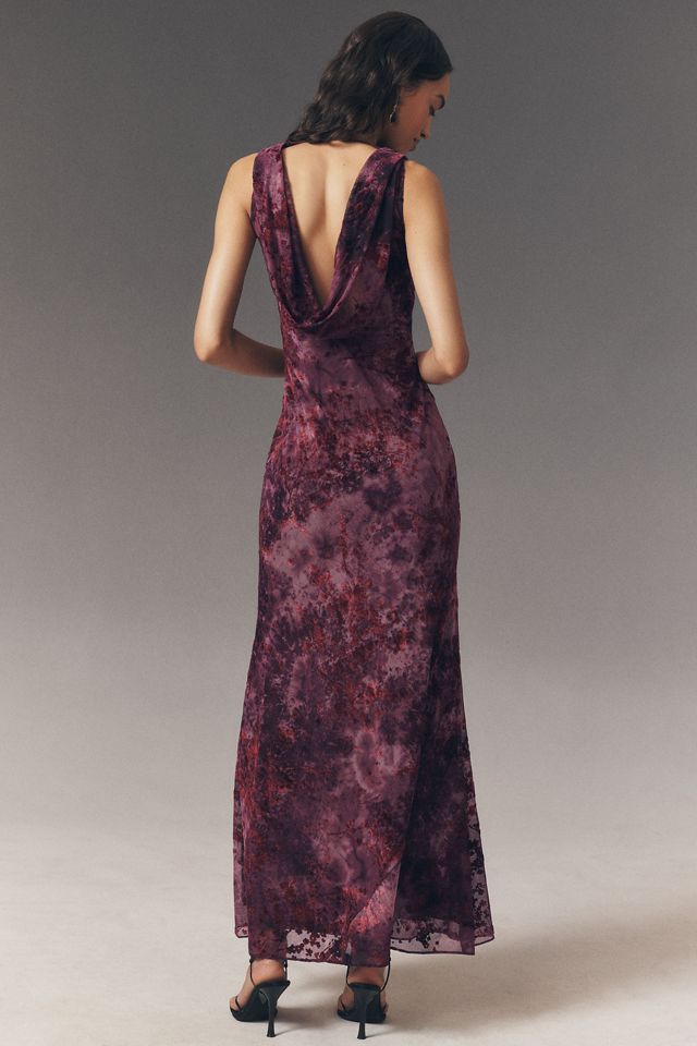 women terracotta bridesmaid dresses Wedtrend Women Terracotta Maxi Bridesmaid Dress with Lace Up Back A-line  Ruffled Wedding Guest Dress – WEDTREND main image 1