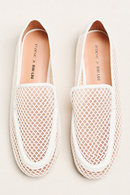 Maeve x Bibi Lou Exclusive Mesh Loafers | Anthropologie