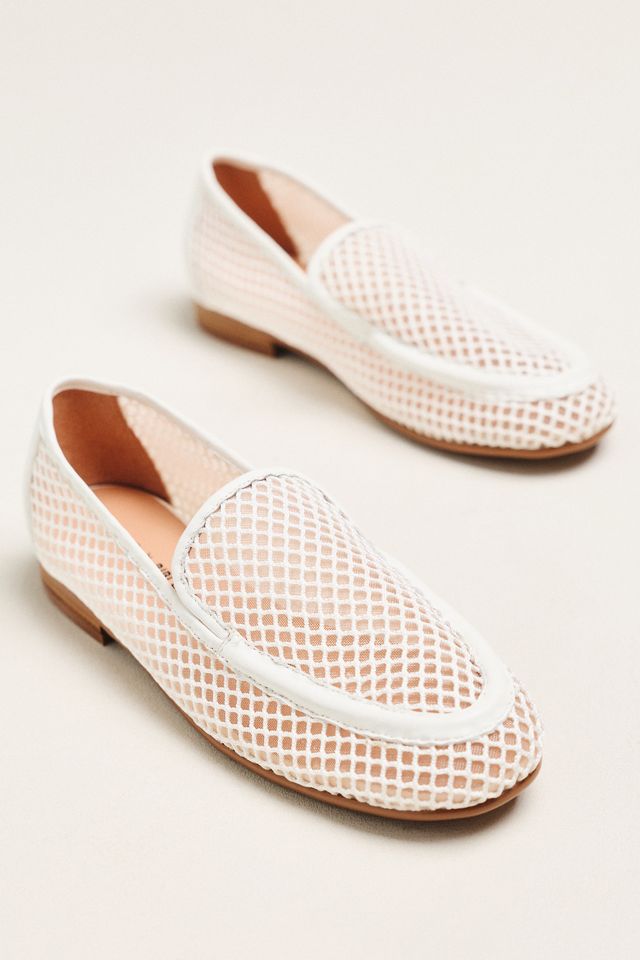 Maeve x Bibi Lou Exclusive Mesh Loafers | Anthropologie