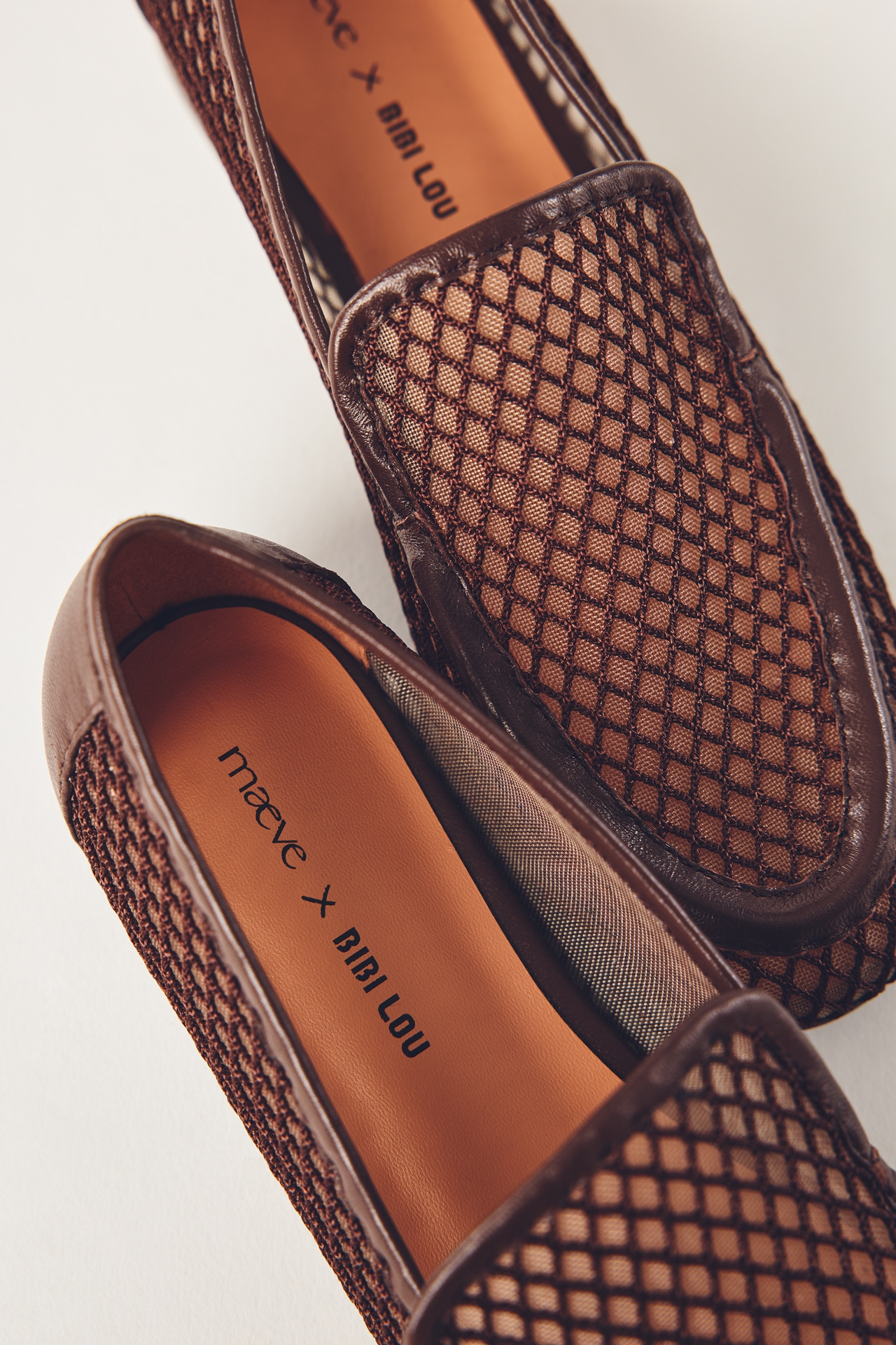 Maeve x Bibi Lou Exclusive Mesh Loafers