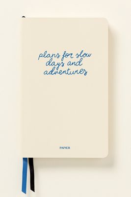 Cahier Papier Plans for Slow Days