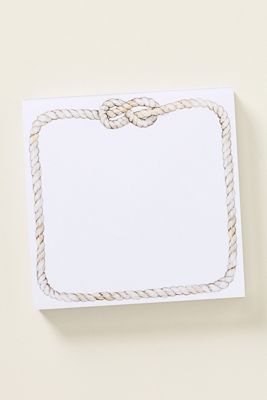 Anthropologie x E. Frances Paper Knotty Notepad