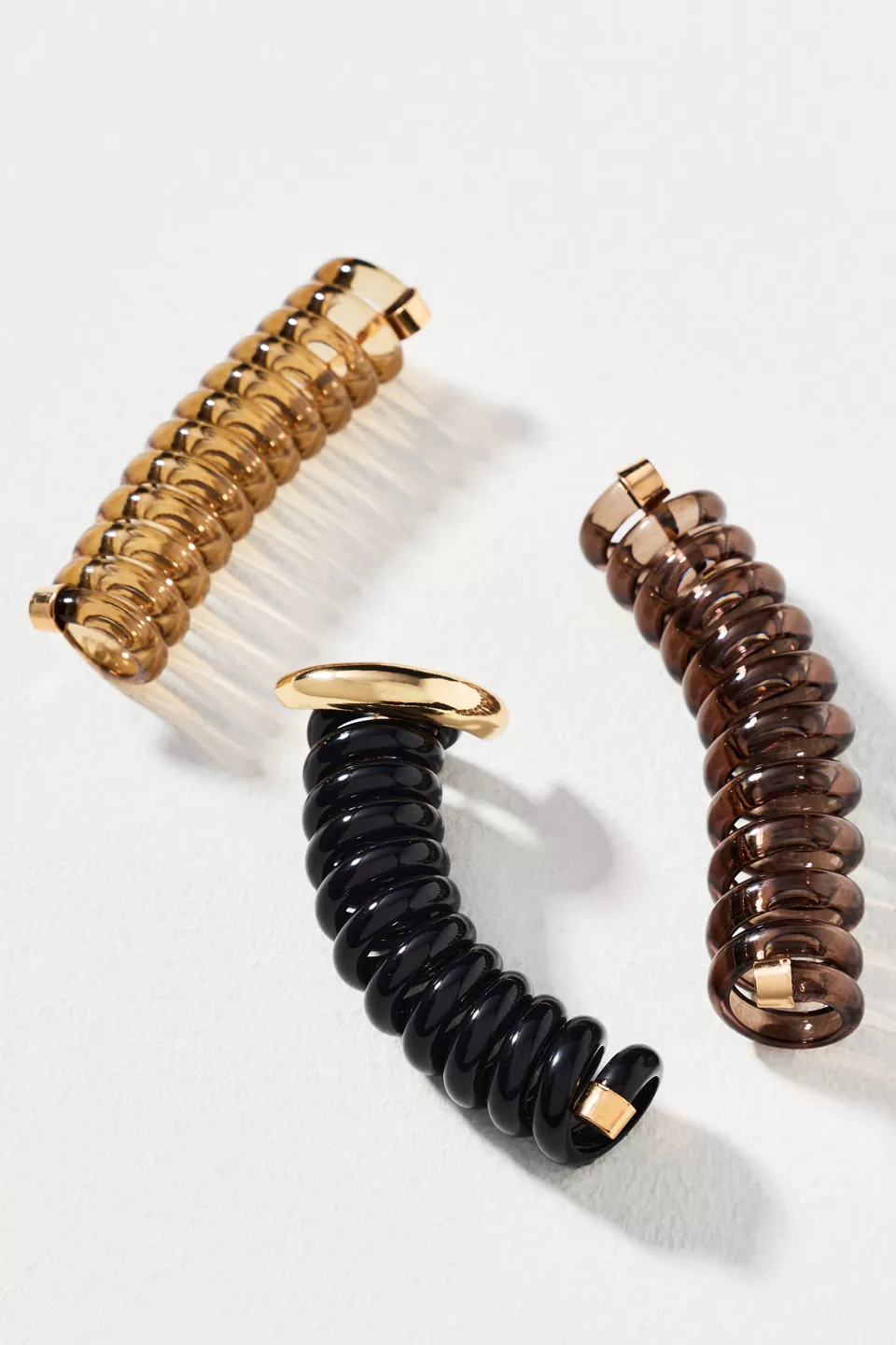 Set of 3 Coil Hair Ties
