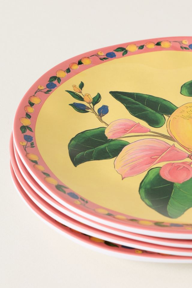 Farm Rio x Anthropologie Melamine Dessert Plates, Set of 4