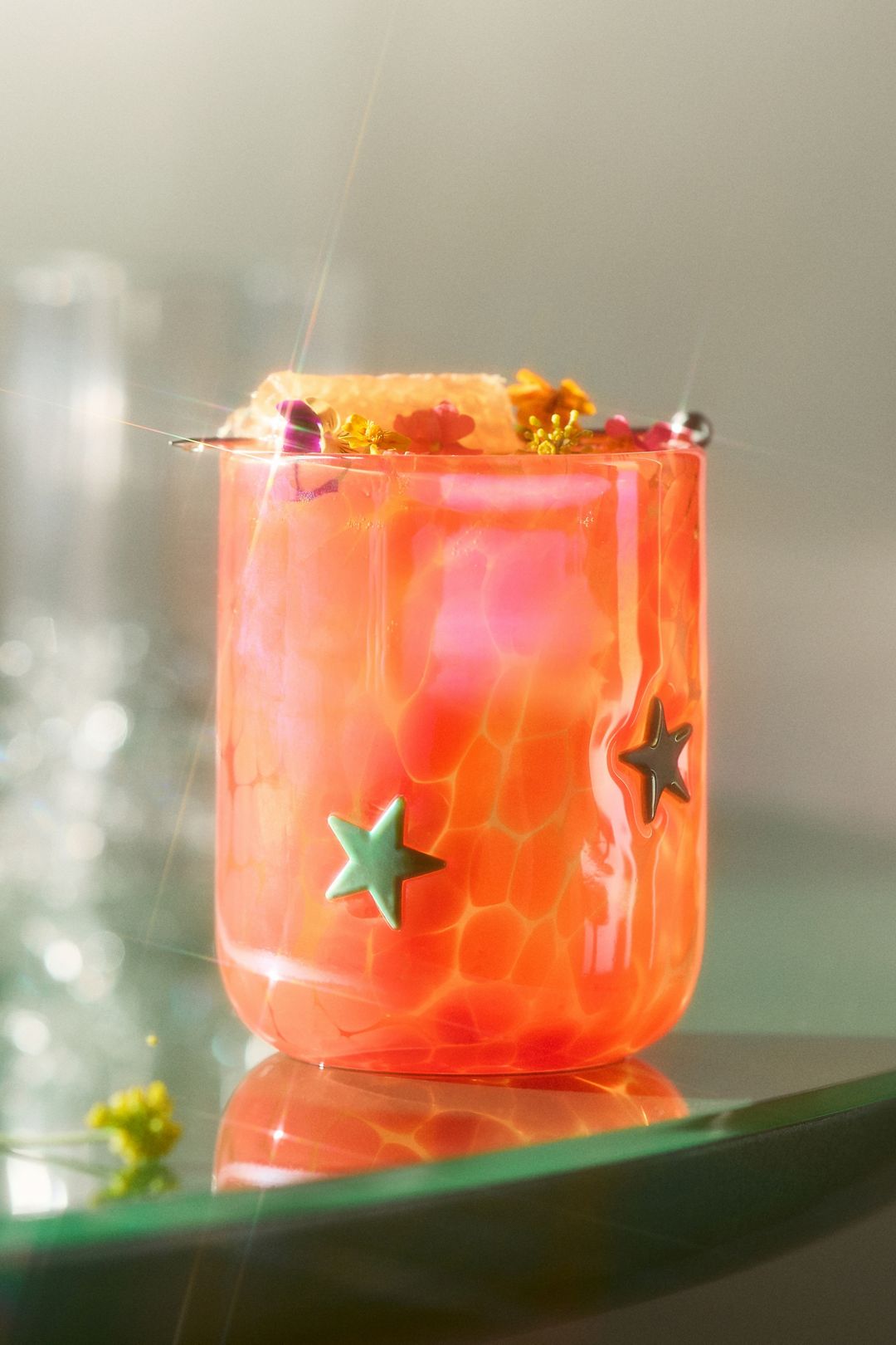 The Marquee Icon Juice Glass - Patina Star, One Size