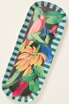 Farm Rio x Anthropologie Melamine Rectangle Platter