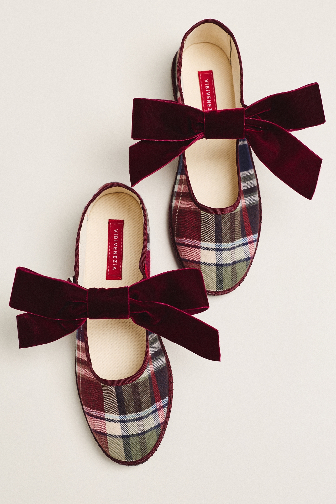 ViBi VENEZiA x Anthropologie Exclusive Bow Flats
