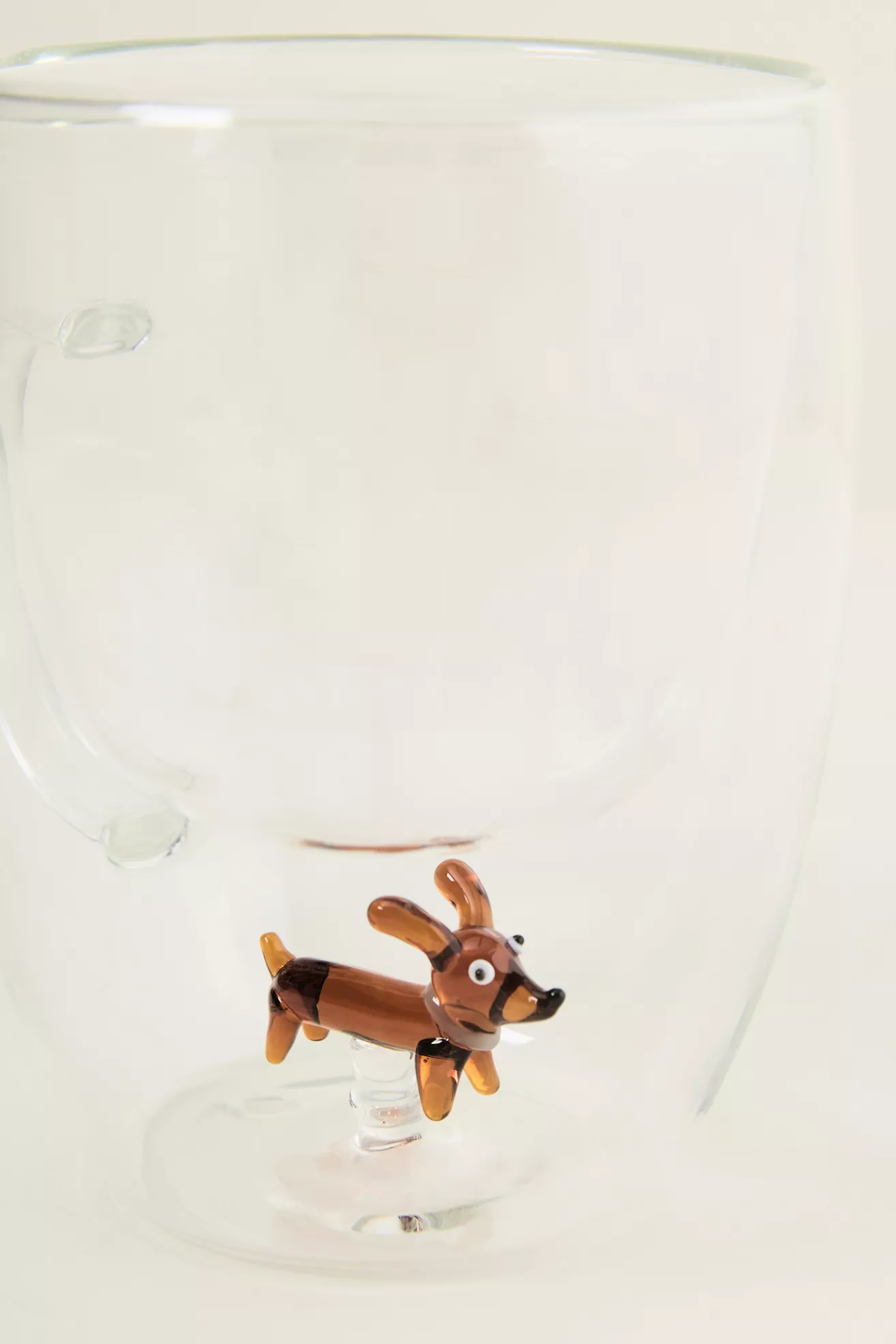 Double-Wall Glass Dog Mug - thumbnail 3