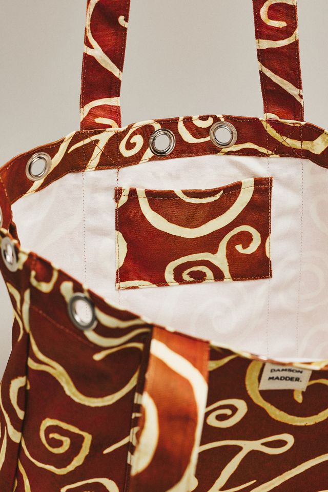 Damson Madder Large Canvas Eyelet Tote #2