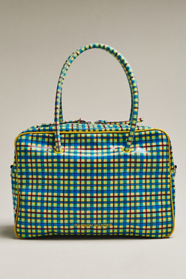 Damson Madder Truro Coated Holdall Bag In Green
