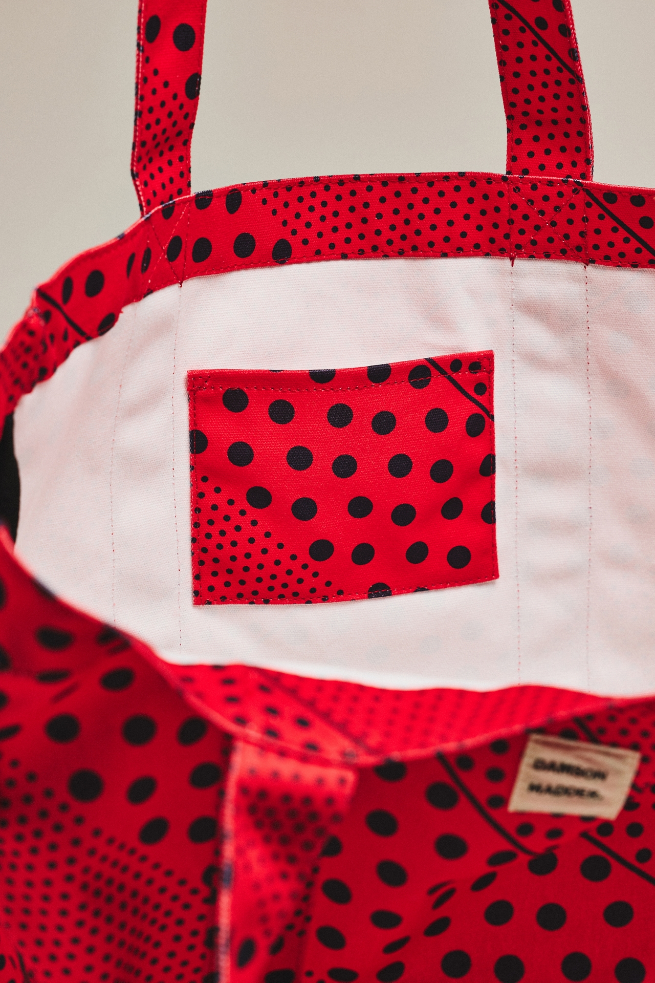 Damson Madder Exclusive Print Canvas Tote Bag