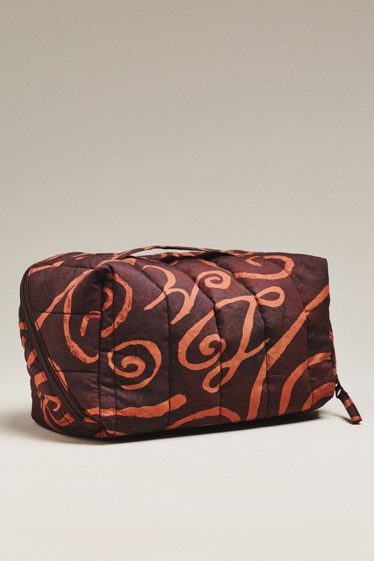 Damson Madder Large Check Eyelet Wash Bag