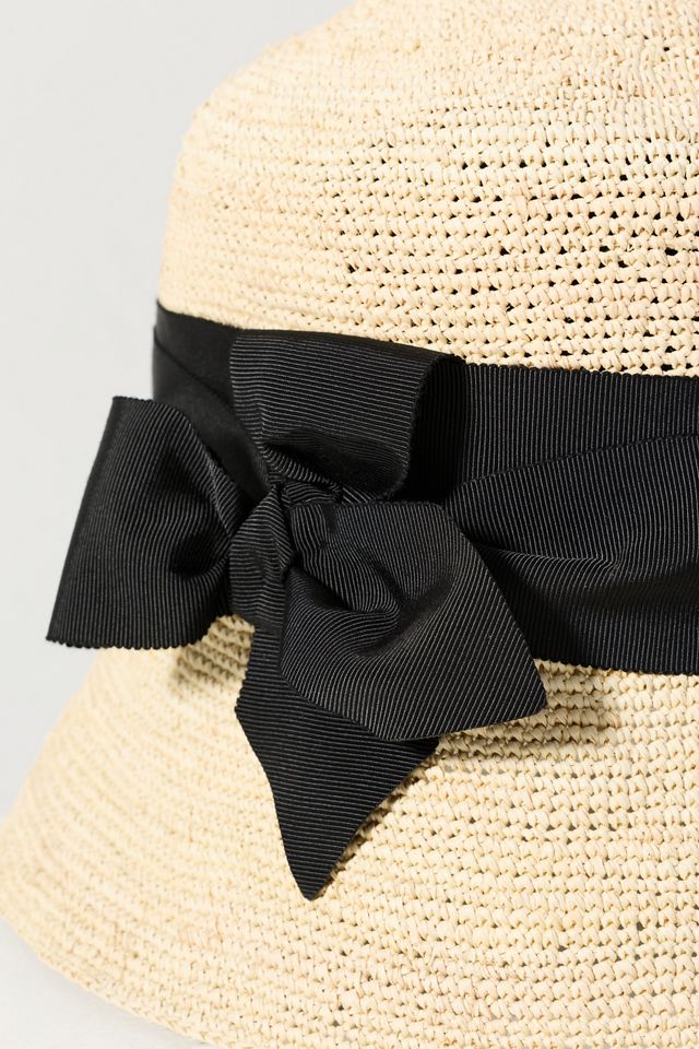 Sensi Studio Lampshade Straw Bucket Hat #2