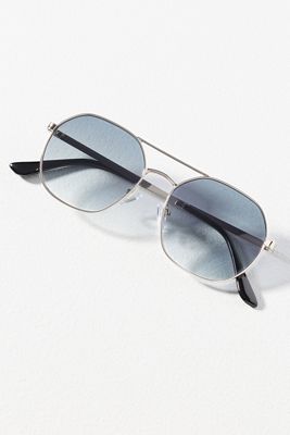 Round Aviator Sunglasses