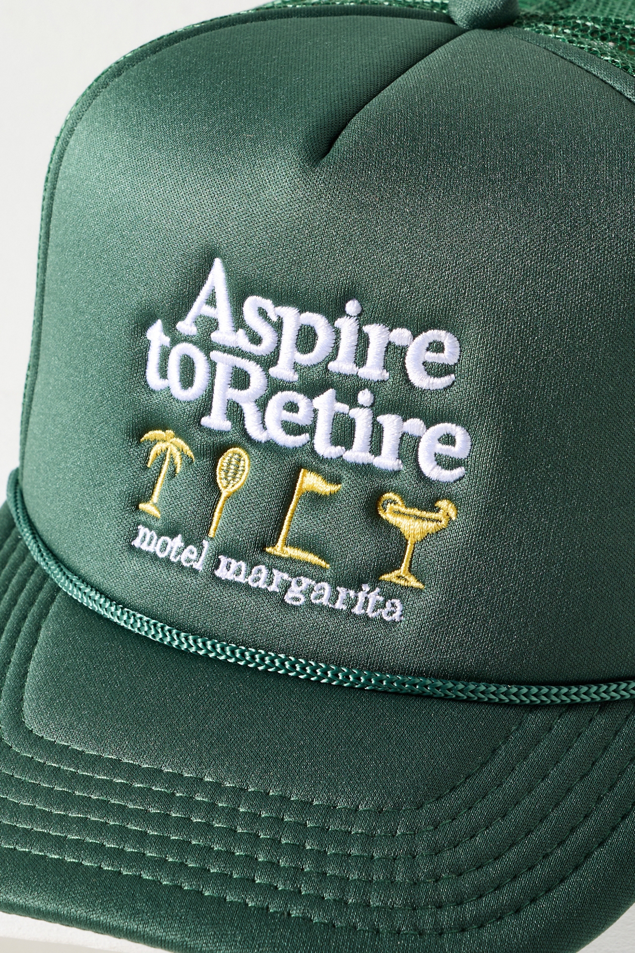 Motel Margarita Aspire to Retire Trucker Hat