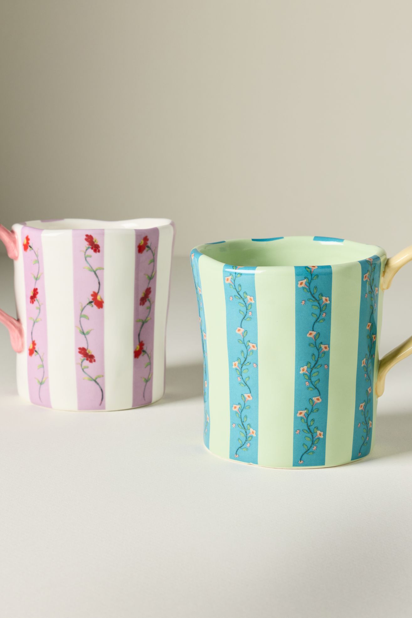 Amma Stoneware Mug - Mint, Standard, One Size