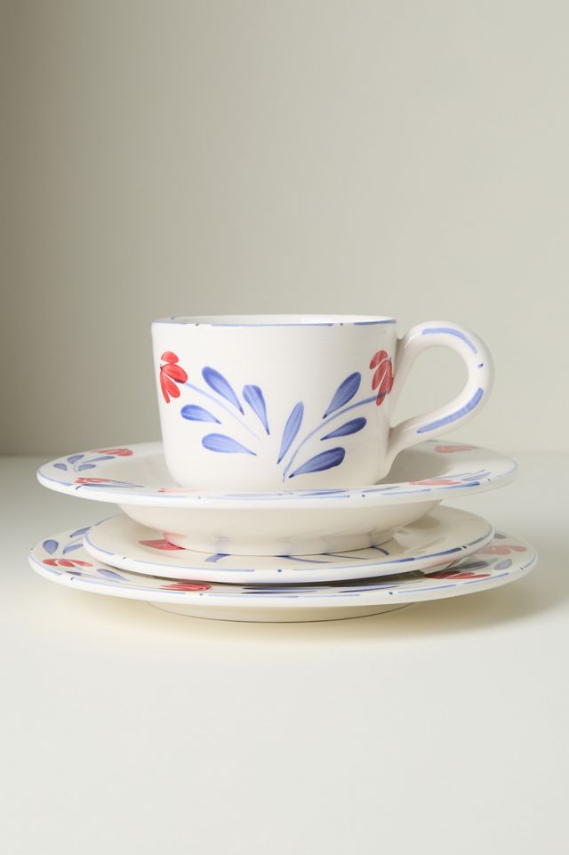 Stefania Italian Earthenware Side Plates, Set of 4 #2