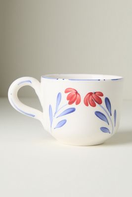 Tazze in Terracotta Italiana Stefania, Set di 4