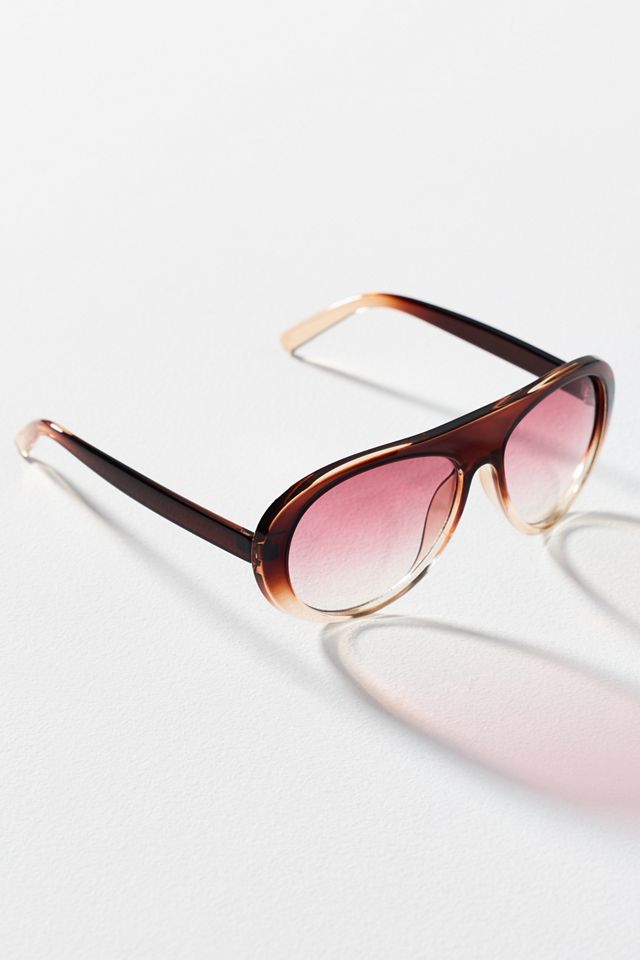 Eyeking Ombre Aviator Goggle Sunglasses #1