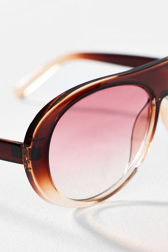 Eyeking Ombre Aviator Goggle Sunglasses #2