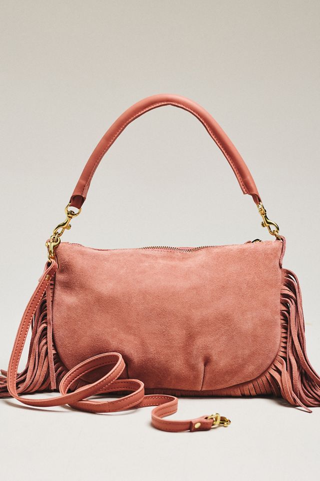 Clare V. Petit Moyen Fringe Shoulder Bag #1