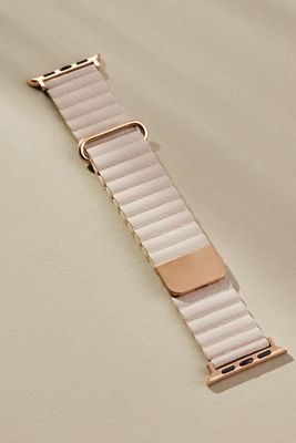 Posh Tech Dakota Magnetic Leather Apple Watch Band