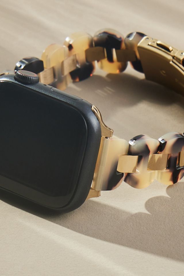 Posh Tech Aria Scallop Resin Apple Watch Band #1