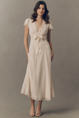 100% Silk Marlice Maxi Dress