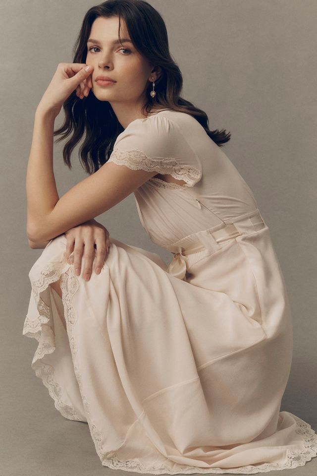 RIXO 100% Silk Marlice Maxi Dress #3