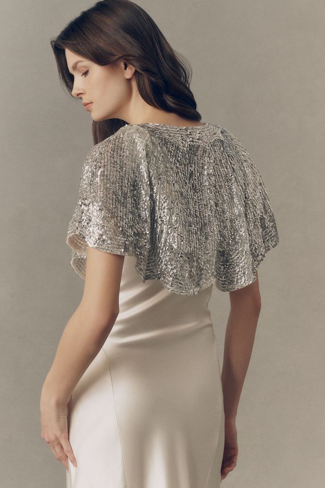 RIXO Evienne Crop Cape #1