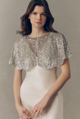 RIXO Evienne Crop Cape