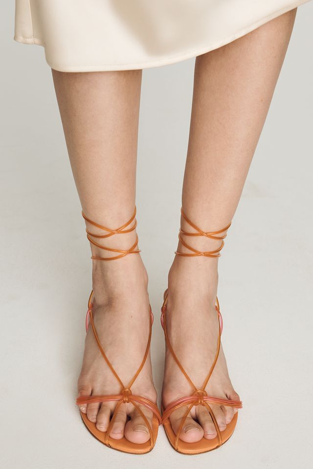 Farm Rio Strappy Kitten Heels #2