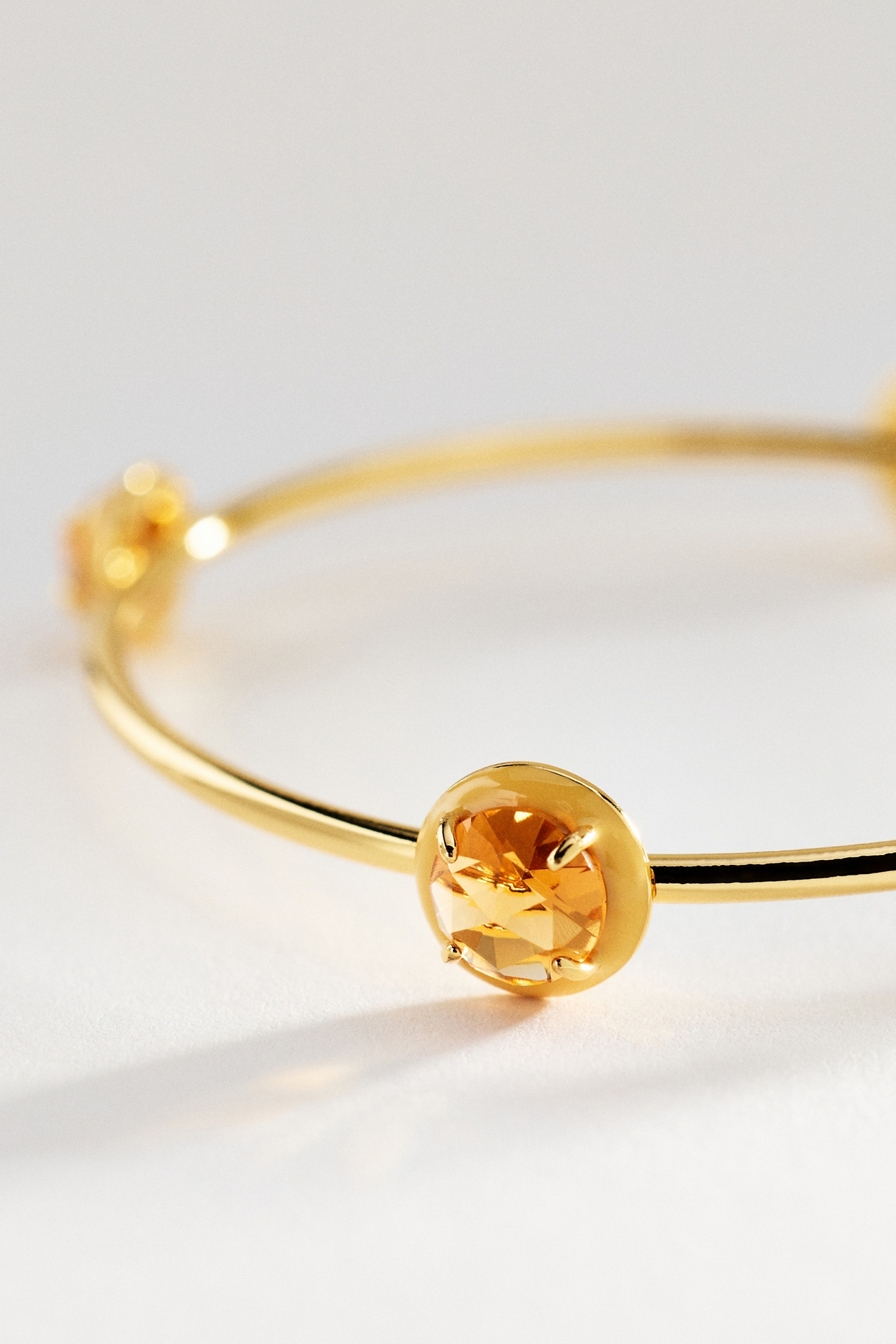 Gemstone Cuff Bracelet