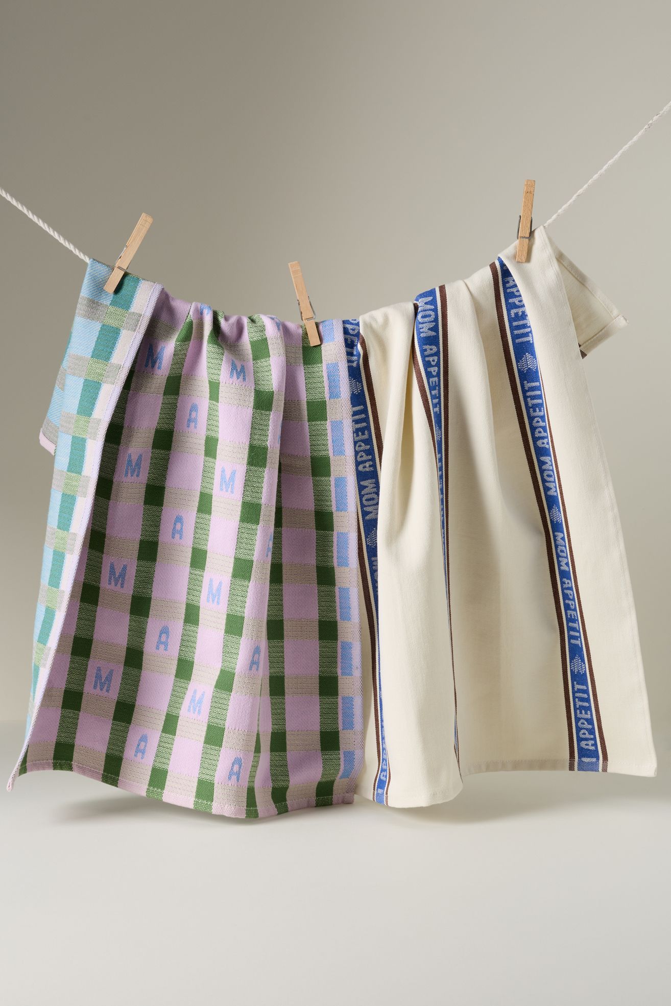 Margot Jacquard Dish Towel, Set of 2 - Multi, Set Of 2