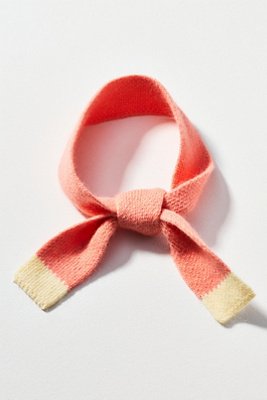 By Anthropologie Cozy Knit Hair Scarf In Pink