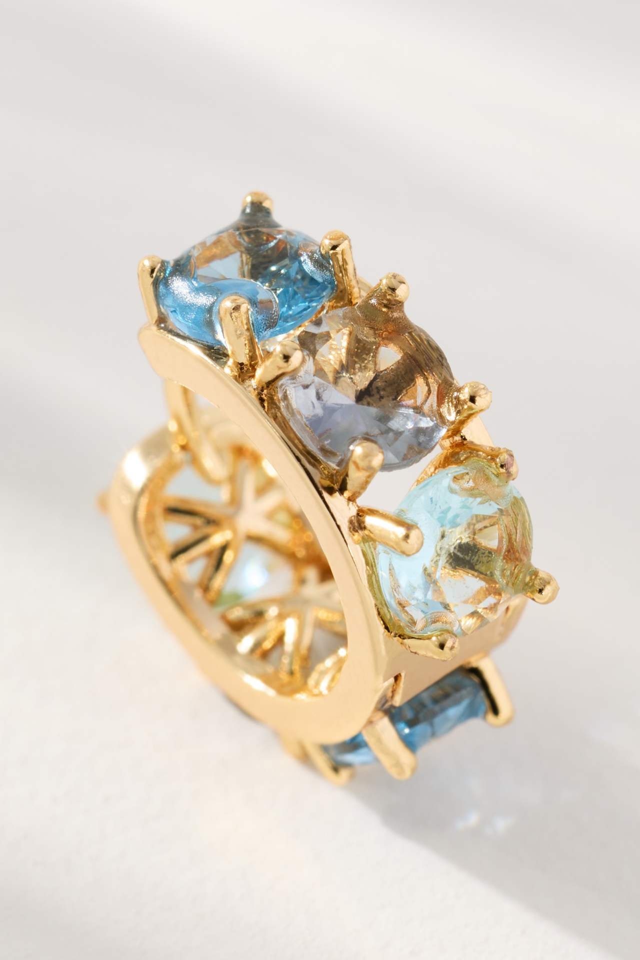 Crystal Mini Huggie Hoop Earrings